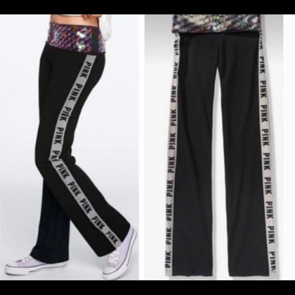 Pink Victoria’s Secret leggings